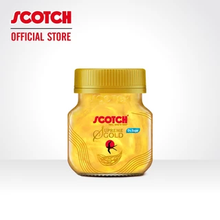 Scotch สก๊อต รังนกแท้ สุพรีม โกลด์ 40 มล. สูตรน้ำตาล 0% (แพ็ก 8 ขวด) จำนวน 4 แพ็ก รังนกแท้ สีเหลืองทอง เนื้อแน่น 燕窝