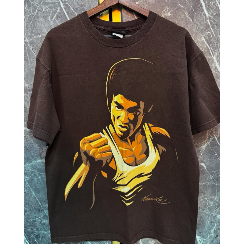 [ของแท้]💯 Vintage Bruce Lee y2k ป้ายusa