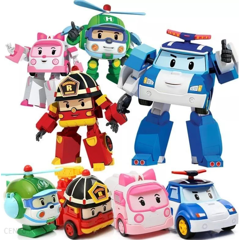 ROBOCAR POLI Transforming Robot หุ่นยนต์โรโบคาร์ โพลีแปลงร่างเป็นรถ ปฏิบัติการ