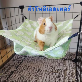 เปลแซนวิช เปลผ้า ที่นอนสัตว์เล็ก ของเล็กแอมเตอร์ Small Pet กระรอก หนู