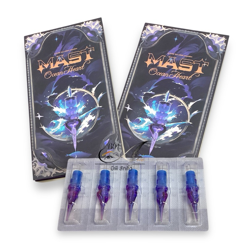 เข็มฮอค Mast Ocean Heart สำหรับสักคิ้วแฮร์สโตรก