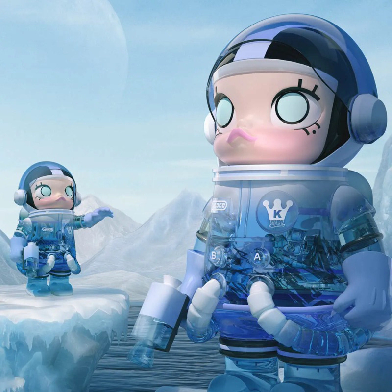 🩵MEGA SPACE MOLLY 1000% GLACIER🩵พร้อมส่ง🩵