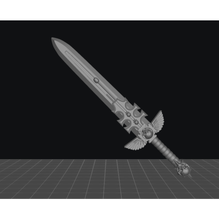 Custom 1-18 RG 30K Gear Sword B