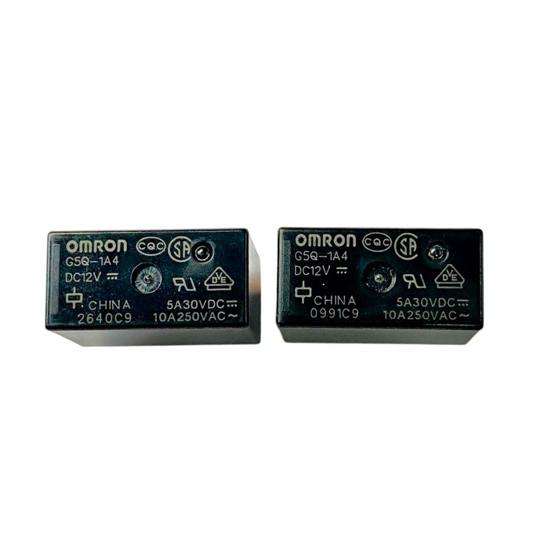 Relay G5Q-1A4(Omron)DC12V-4ขา (ราคาต่อ 1ชิ้น) ขนาด 10x20x15mm มีพร้อมส่งในไทย