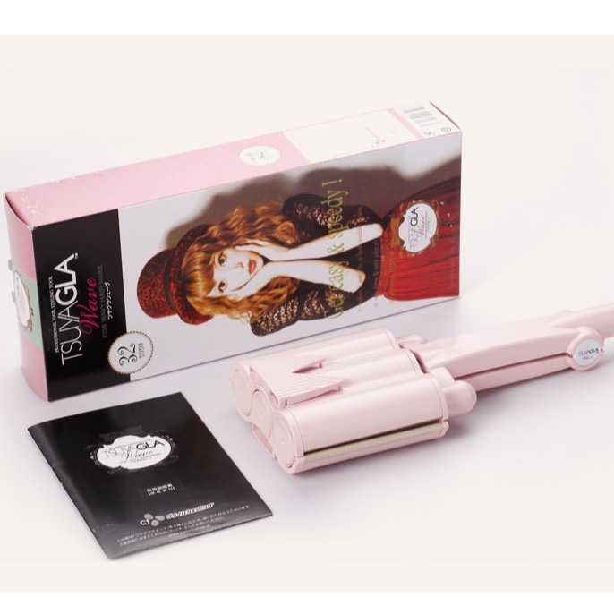 ส่งไว เครื่องทำลอนมาม่า ลอนเมอเมด Tsuyagla Wave 32 mm 26 mm เครื่องหนีบผม