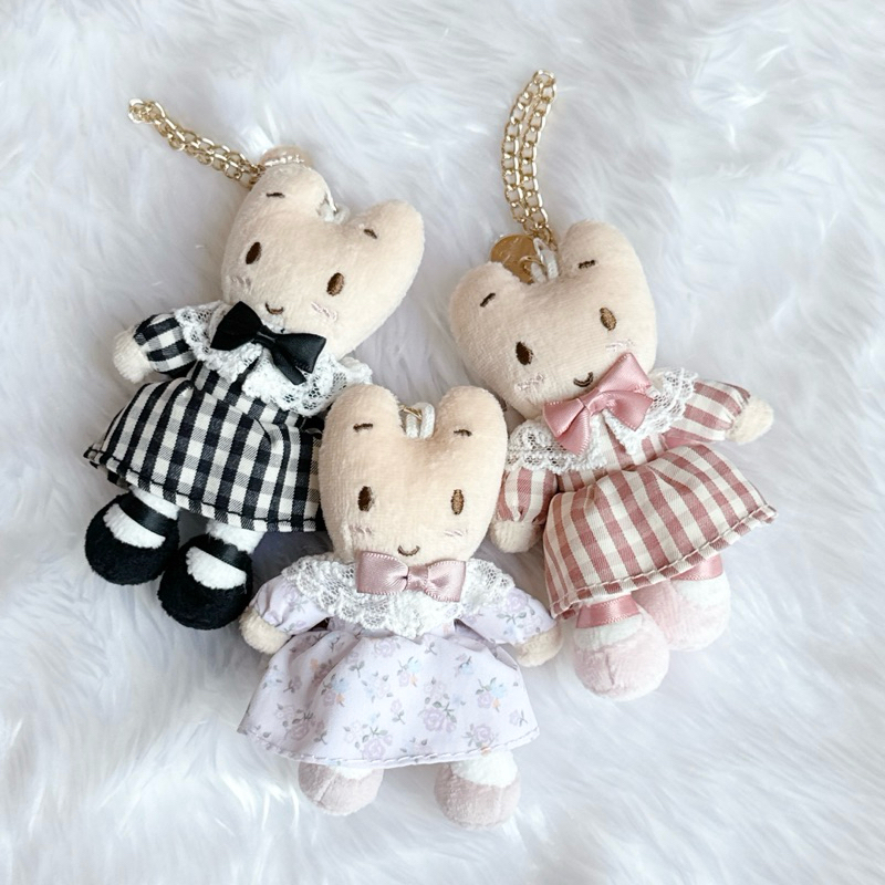 พวงกุญแจ มารอน ครีม พวงกุญแจห้อยกระเป๋า Marron Cream Keychain