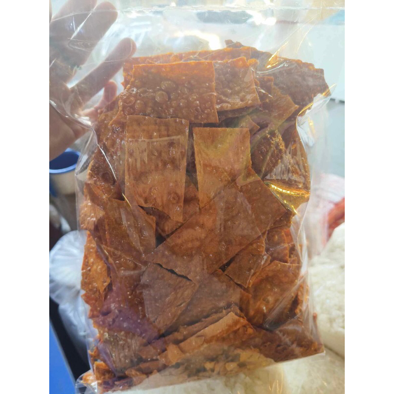 ปลาเส้นอบกรอบกรอบแตก400กรัมพร้อมทาน