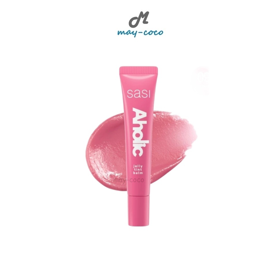 ถูก/แท้/มีไลฟ์ ลิป Sasi Aholic Jelly Tint Balm ศศิ ลิปทินท์บาล์ม เนื้อเจลลี่ ปากฉ่ำ ละมุน สีสวย สีระเรื่อ ชุ่มชื้น