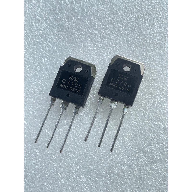 (แพ็ค1ตัว) C3300 2SC3300 ทรานซิสเตอร์ TO3P 15A 50V Silicon NPN Power Transistor c3300 2sc3300 C3300 