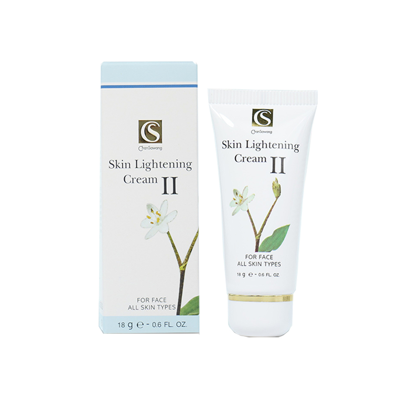 จันทร์สว่าง ครีมทาฝ้าสูตรII   18 กรัม Chansawang Skin Lightening Cream ของแท้