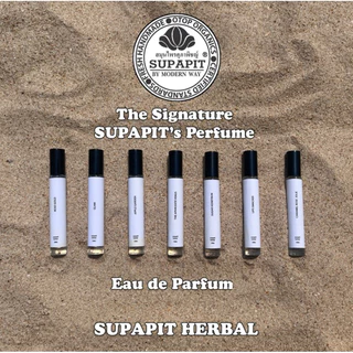 ออยล์น้ำหอมเบสน้ำมันมะพร้าวผสมน้ำหมักผลจันทน์เทศ 10mL. ติดทนนาน8ชม.+ | สูตรของSupapit Herbal