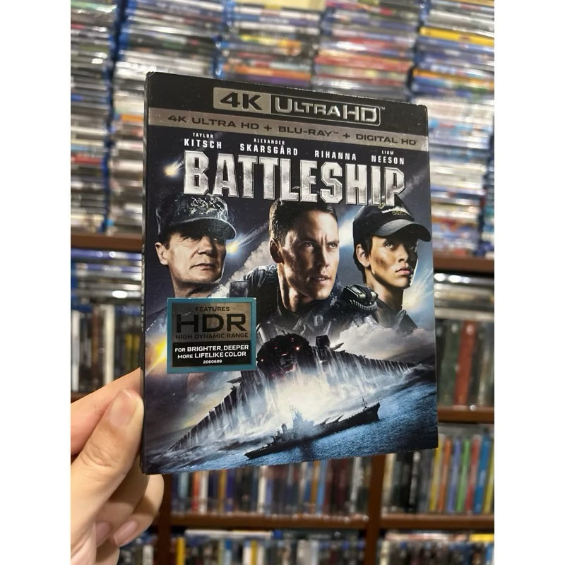 4K+Blu-ray แท้ เรื่อง Battleship กล่องสวม เสียงไทย บรรยายไทย