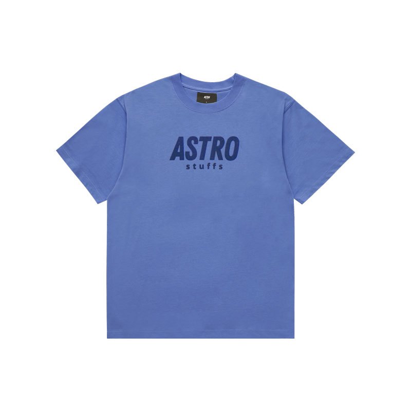 Astro Stuffs تيشيرت واسع بالشعار قطن BCI — صورة 2