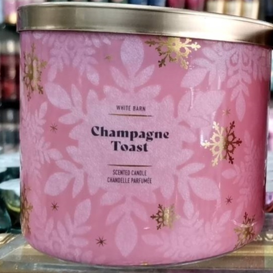 ของแท้ 100% Bath & Body Works Champagne Toast 3-Wick Candle