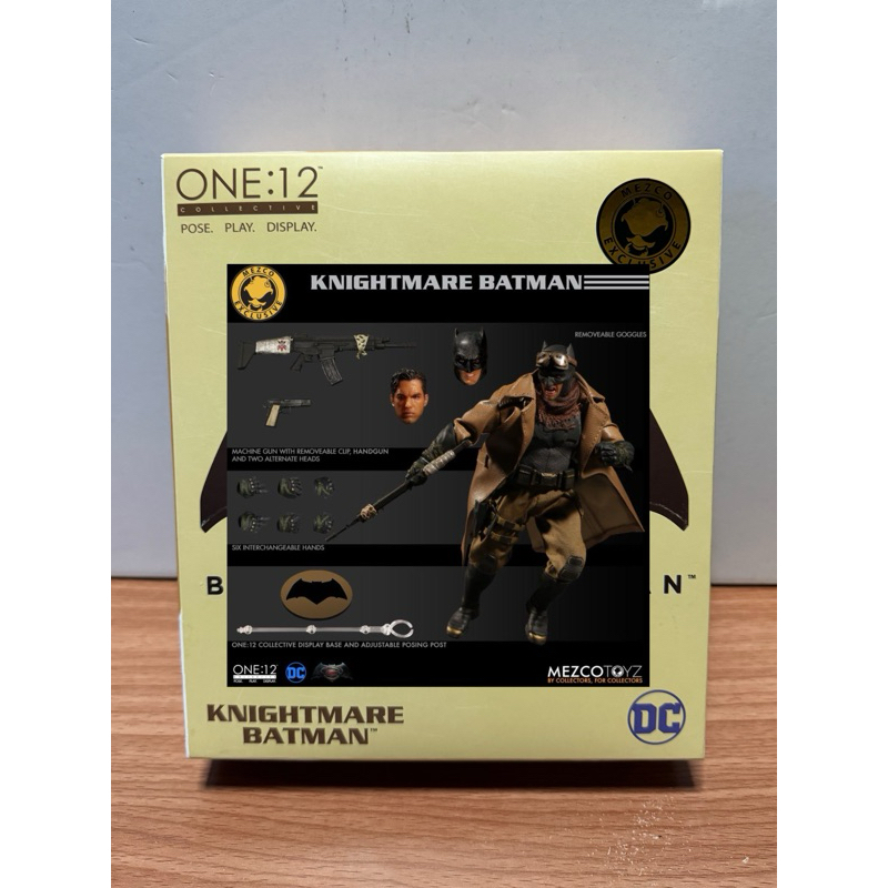 Mezco One:12 Collective DC Comics Knightmare Batman Batman V Superman Mezco Exclusive
