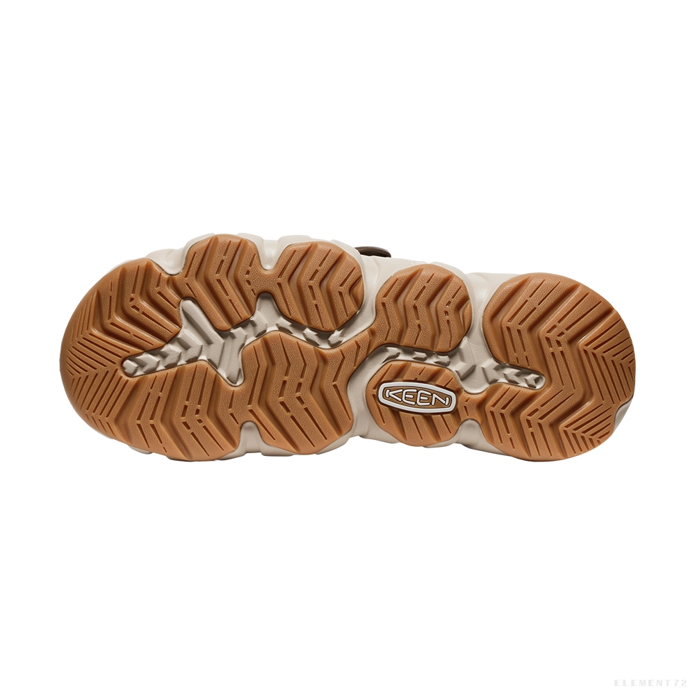 Keen รองเท้าผู้ชาย รุ่น Men's HYPERPORT CLOG LEATHER (CORNSTALK/PLAZA TAUPE)