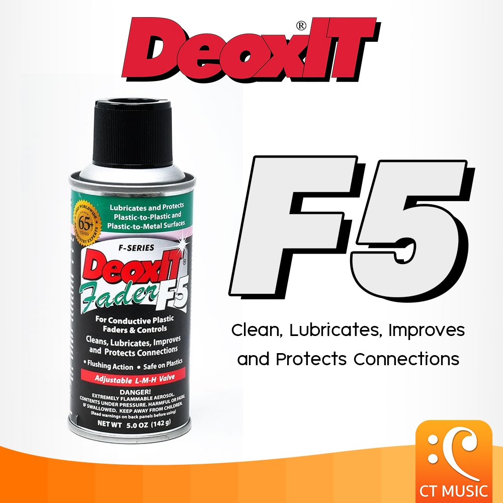 DeoxIT F5 FaderLube, 5% Spray
