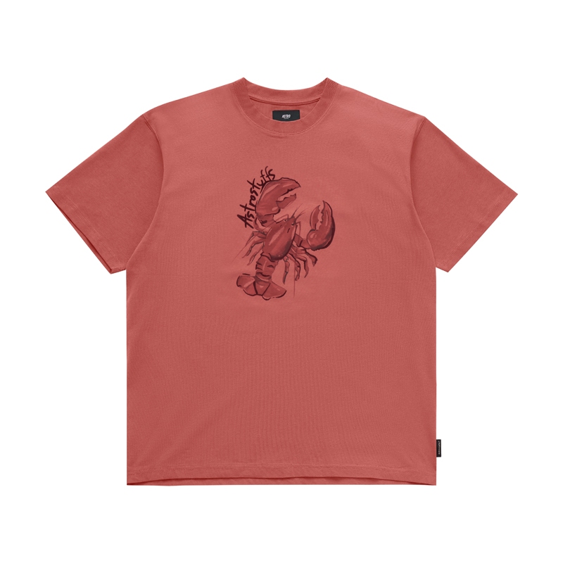 AstroStuffs  LOBSTER TEE (RED)