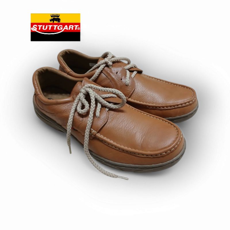 รองเท้าStuttgart หนังแท้แบบสวมผูกเชือก รุ่น SI-006 s.40-44