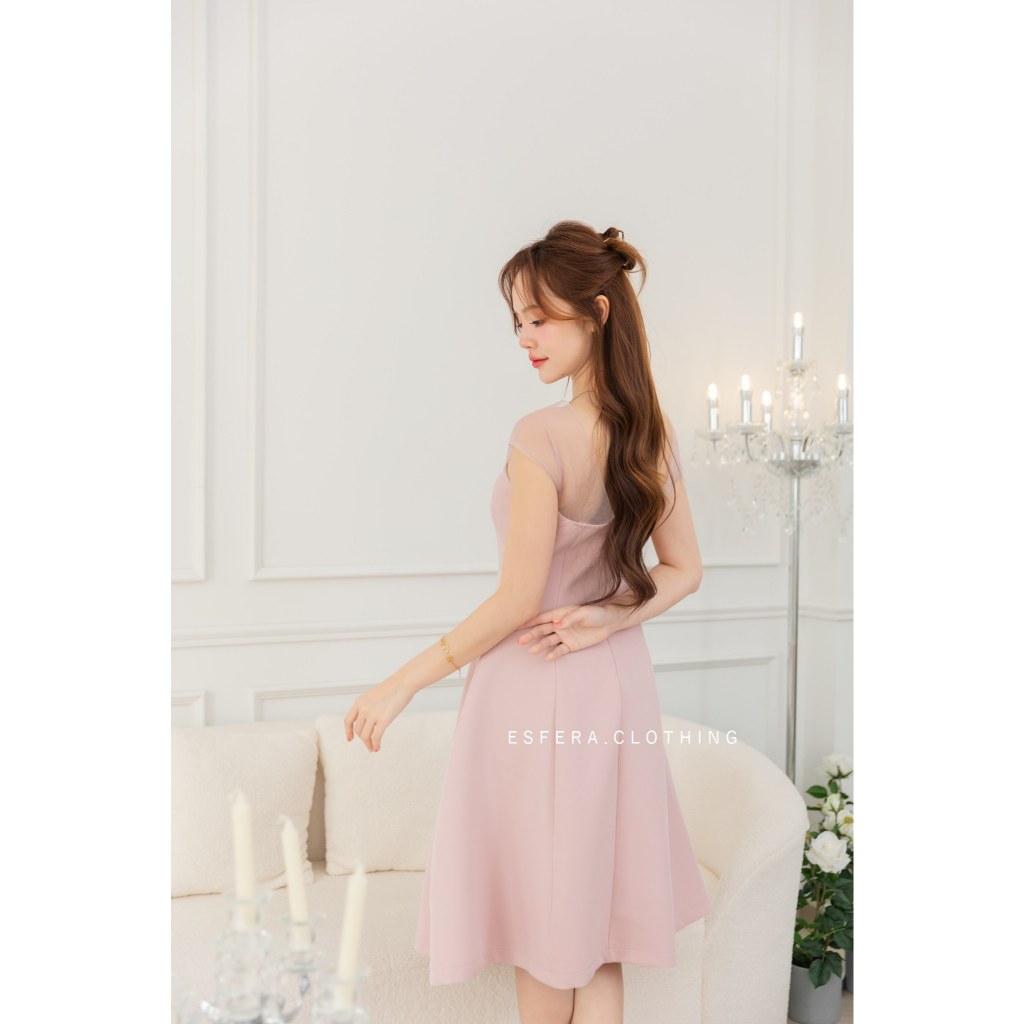 ESFERA-DR-100-1 Bubblegum Dress เดรสออกงาน รูปที่ 7