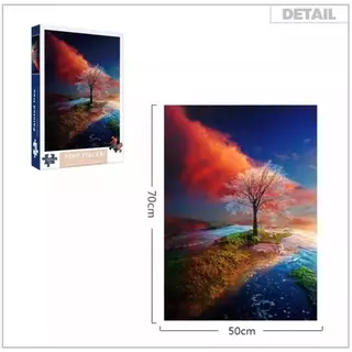 BAY Jigsaw puzzles จิ๊กซอว์ปริศนา 1000 ชิ้น ของเล่นการศึกษา สำหรับเด็กและผู้ใหญ่