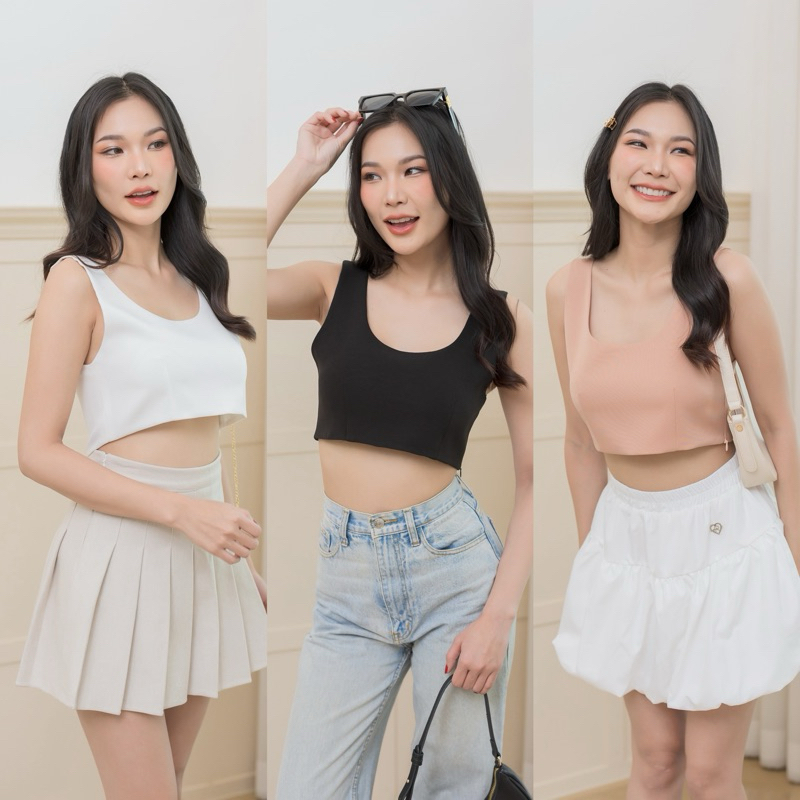 ALVA | Alva Basic Crop Top เบสิคครอปท็อป