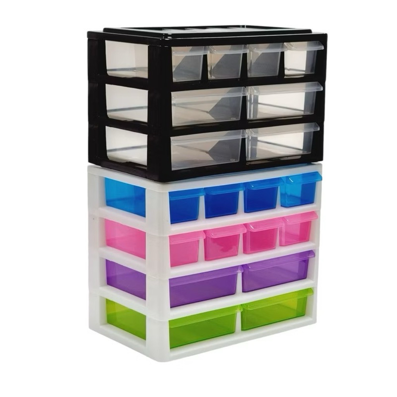 กล่องลิ้นชักเล็ก 3-4 ชั้น เก็บของอเนกประสงค์ จัดระเบียบบนโต๊ะ แบรนด์ PMP รุ่น 504/3 และ 504/4 - รูปที่ 6