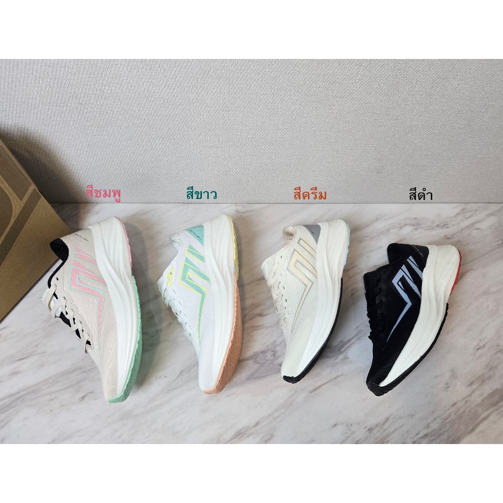 **BAOJI** [ลิขสิทธิ์แท้ ตัวแทนขายเอง] (BJW-1105) รองเท้าผ้าใบ รองเท้าวิ่ง สามารถใส่ออกกำลังกายได้ *ผ