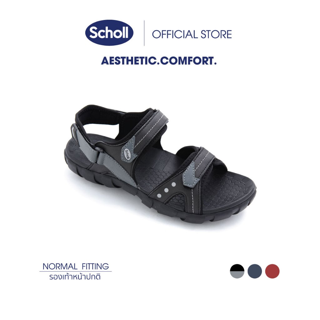 Scholl รองเท้ารัดส้นสกอลล์รุ่นโปเลียน Napolien เทคโนโลยี Comfort Sandal เบา ทนทาน