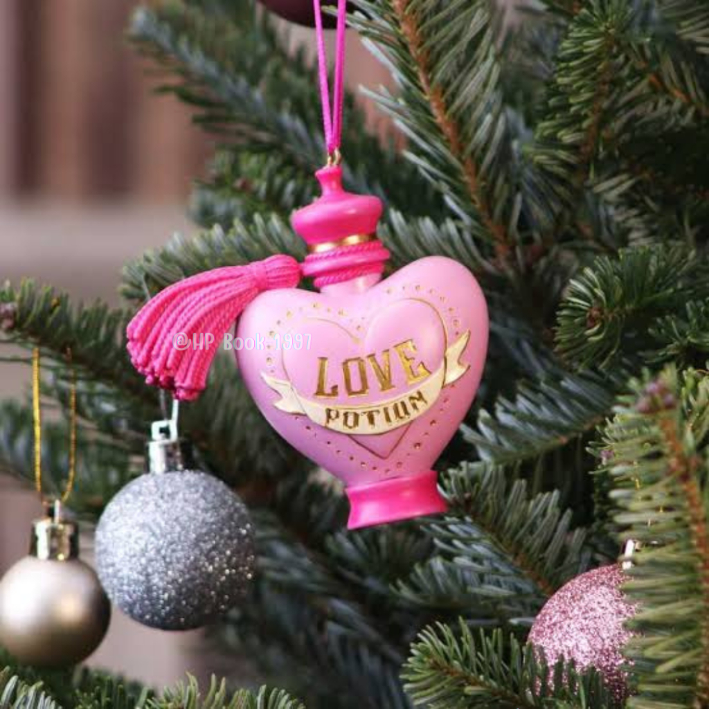 Harry Potter Love Potion Ornament (ลิขสิทธิ์แท้) แฮร์รี่พอตเตอร์ น้ำยาลุ่มหลง ฟิกเกอร์ ของสะสม ของแต