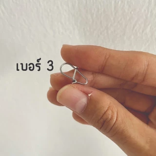 กิ๊บตกปลา กิ๊บตีเหยื่อปลอม DIAMOND สำหรับเกี่ยวเหยื่อ กิ๊บ Lock Snap ทำจากสแตนเลส ไม่เป็นสนิม