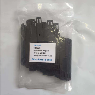 MARKER STRIP มาร์คเกอร์สตริป MS-65 (65X9 mm.) แพ็ค 100 ชิ้น