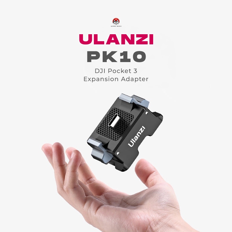 Ulanzi PK10 DJI Osmo Pocket 3 Expansion Adapter อแดปเตอร์อเนกประสงค์ ประกันศูนย์ไทย