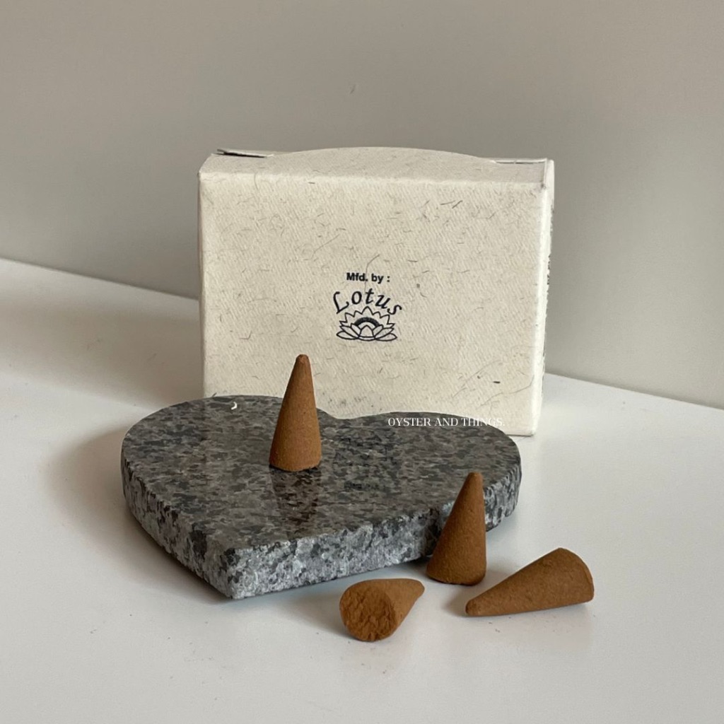 ธูปหอมธรรมชาติ | Natural cones incense | Oyster and Things.