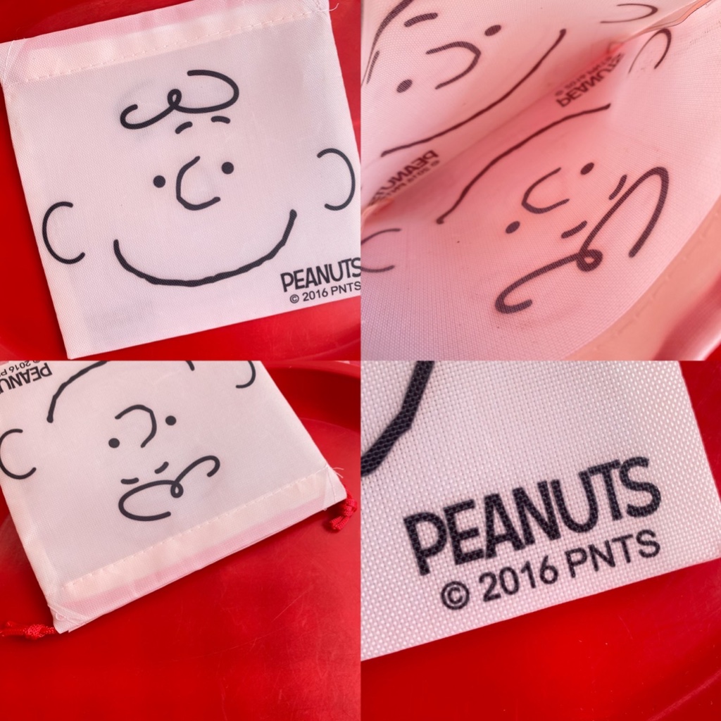 🐶ถุงผ้าไนลอนหูรูดใบเล็กลาย Snoopy☝️ของใหม่น้าา