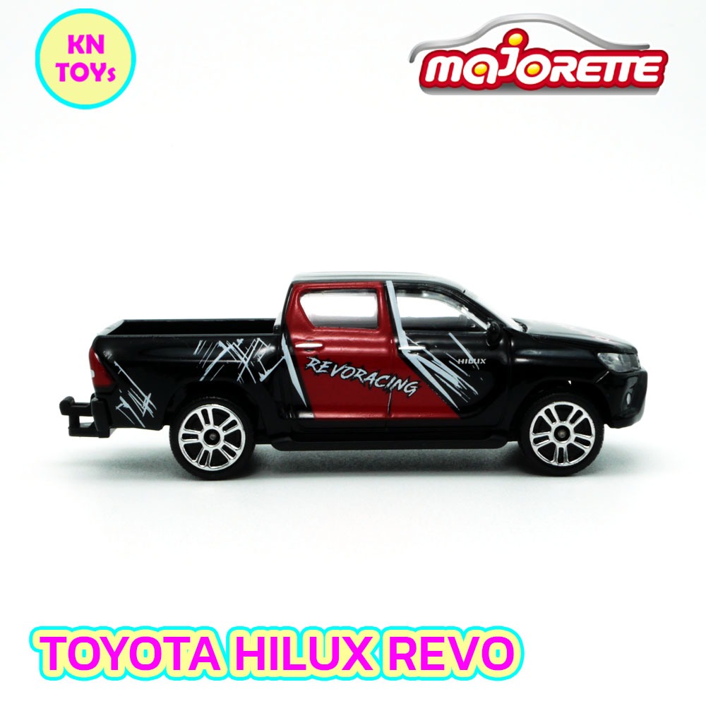 MAJORETTE PICKUP SERIES 4 2020 TOYOTA HILUX REVO BLACK มาจอเร็ตต์ มาจอเร็ท ปิคอัพ ซีรีย์ 4 2020 โตโยต้า ไฮลักซ์ รีโว่ สี