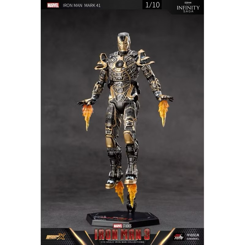 🔥แท้พร้อมส่งจากไทย🔥Model Ironman Mark 41 ZDTOYS สูง 14-15เซ็น