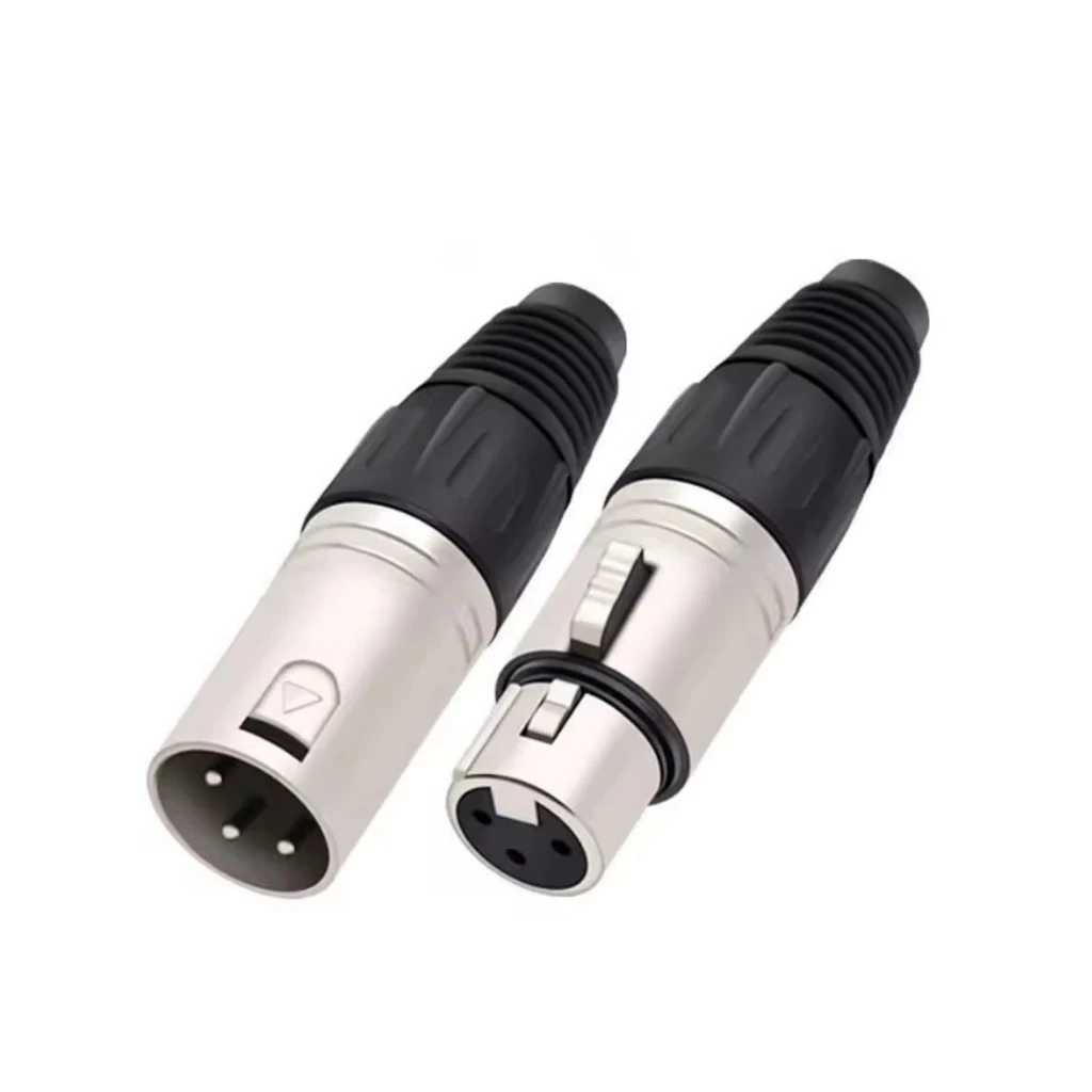 XLR MALE - XLR FEMALE ปลั๊ก - แจ็ค XLR ( ผู้ - เมีย ) CANNON ผู้-เมีย