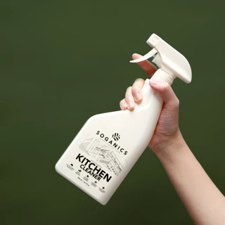 SOGANICS Kitchen Cleaner - Eucalyptus 500ml.|โซแกนิคส์ น้ำยาทำความสะอาดห้องครัว กลื่นยูคาลิปตัส 500 มล.