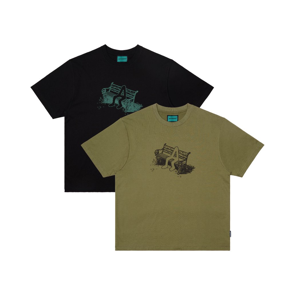 NEUTRALIZEDA F24 PARK TEE (BLACK/OLIVE)