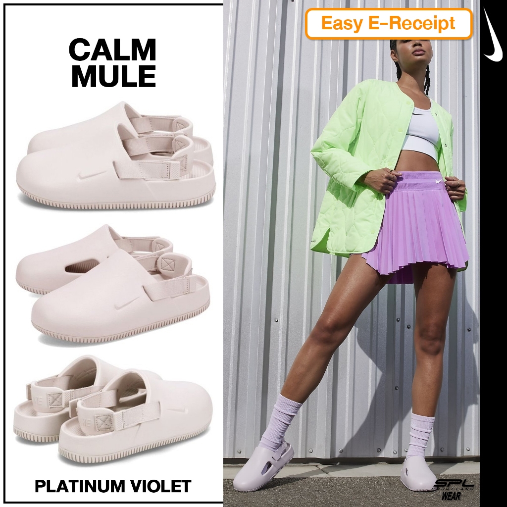 Nike ไนกี้ รองเท้าแตะ รองเท้ารัดส้น สำหรับผู้หญิง W Calm Mule FB2185-003 (2400)
