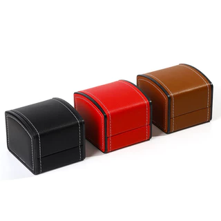กล่องนาฬิก กล่องใส่นาฬิกา ทำจากหนังpu (watch box ) สินค้าพร้อมส่งจากไทย