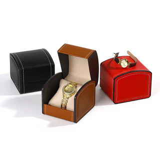 กล่องนาฬิก กล่องใส่นาฬิกา ทำจากหนังpu (watch box ) สินค้าพร้อมส่งจากไทย