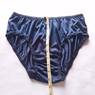 กางเกงในไนลอน บิกินี่ แบบครึ่งตัว ผ้าวาโก้ กางเกงในผู้หญิง XL Bikini (BXL)Underwear Nylon ตรวจสอบขนาดไซส์ก่อน
