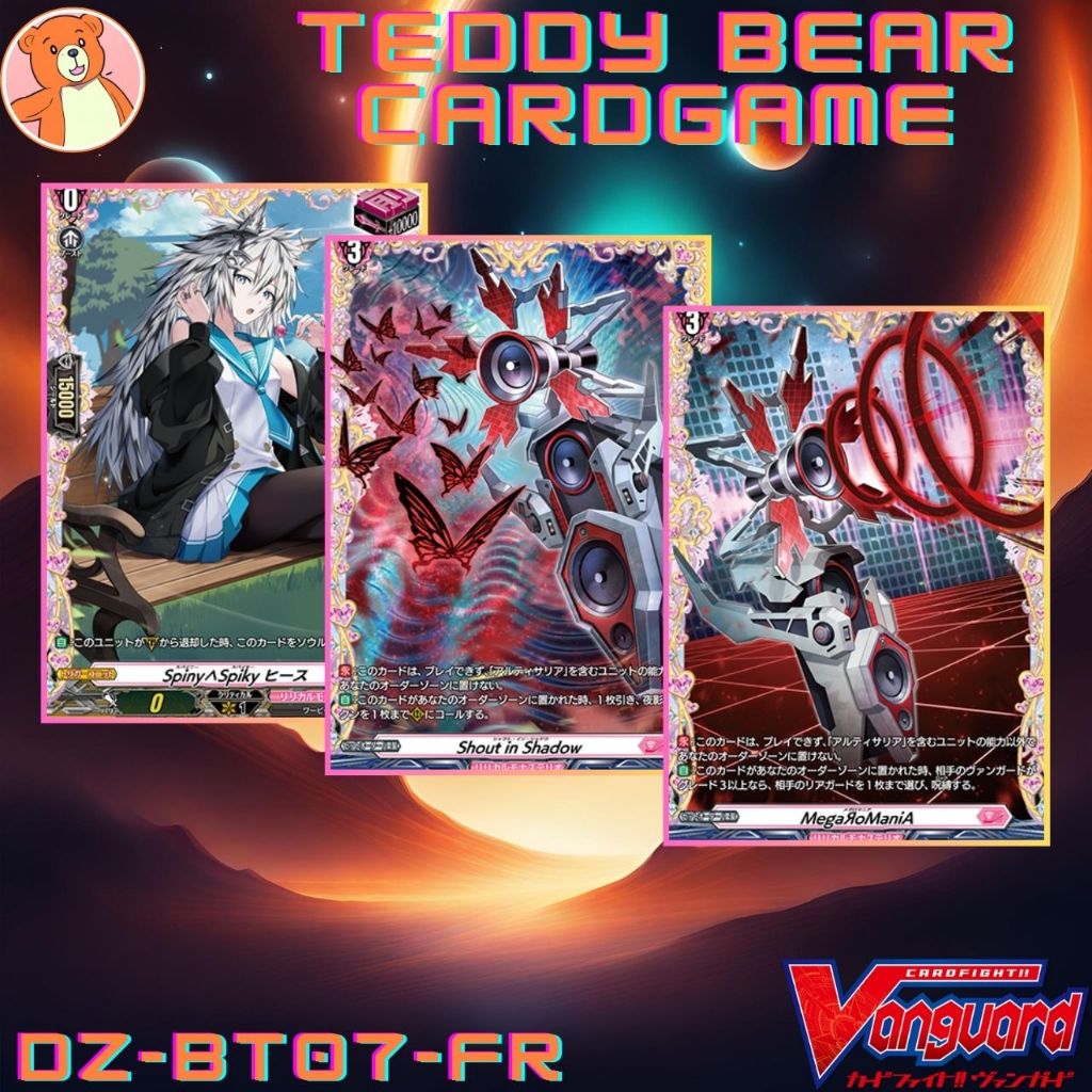 Vanguard(JP) DZ-BT07: Moon Fangs & Cerulean Blaze Single Card (FR)(1)