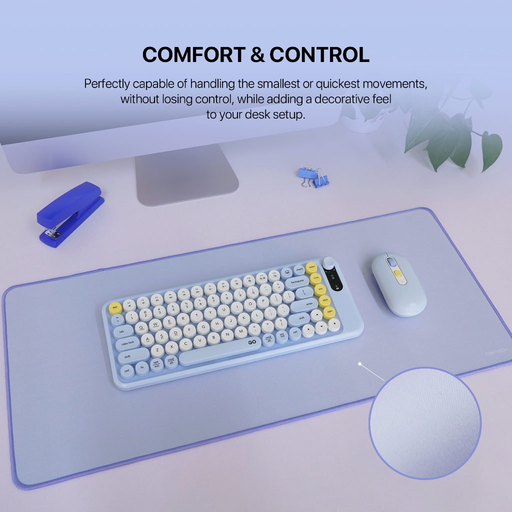 FANTECH แผ่นรองเมาส์ แผ่นรองเมาส์เกมมิ่ง Gaming Mousepad ขนาด 70x30x0.3cm รุ่น MP70