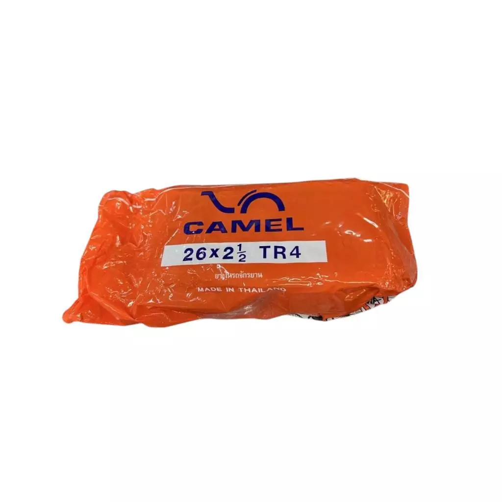 ยางใน จักรยาน CAMEL ขนาด 26x2 1/2 หัวใหญ่ สำหรับล้อ รถเข็น