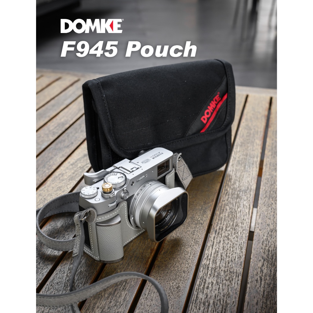 Domke F945 Belt Pouch Black Canvas