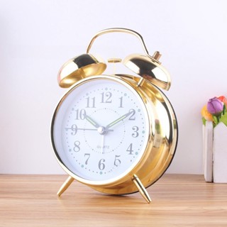นาฬิกาปลุก นาฬิกาตั้งโต๊ะเสียงกระดิ่ง รุ่น4นิ้ว