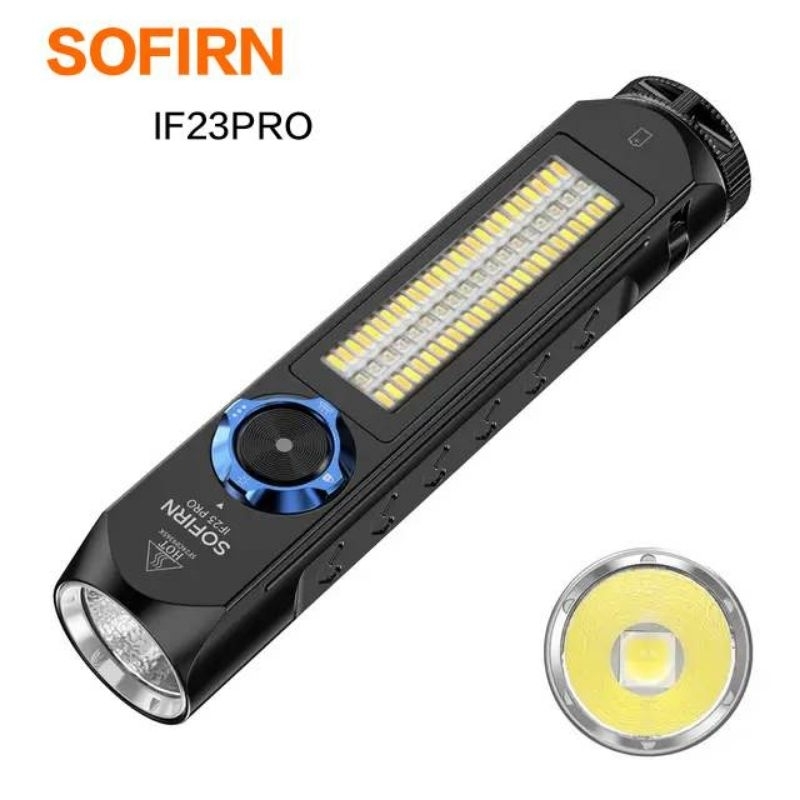 Sofirn IF23 Pro INR21700*1 USB C 5000LM.ไฟฉาย LED